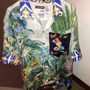 Dolce and Gabbana button up
